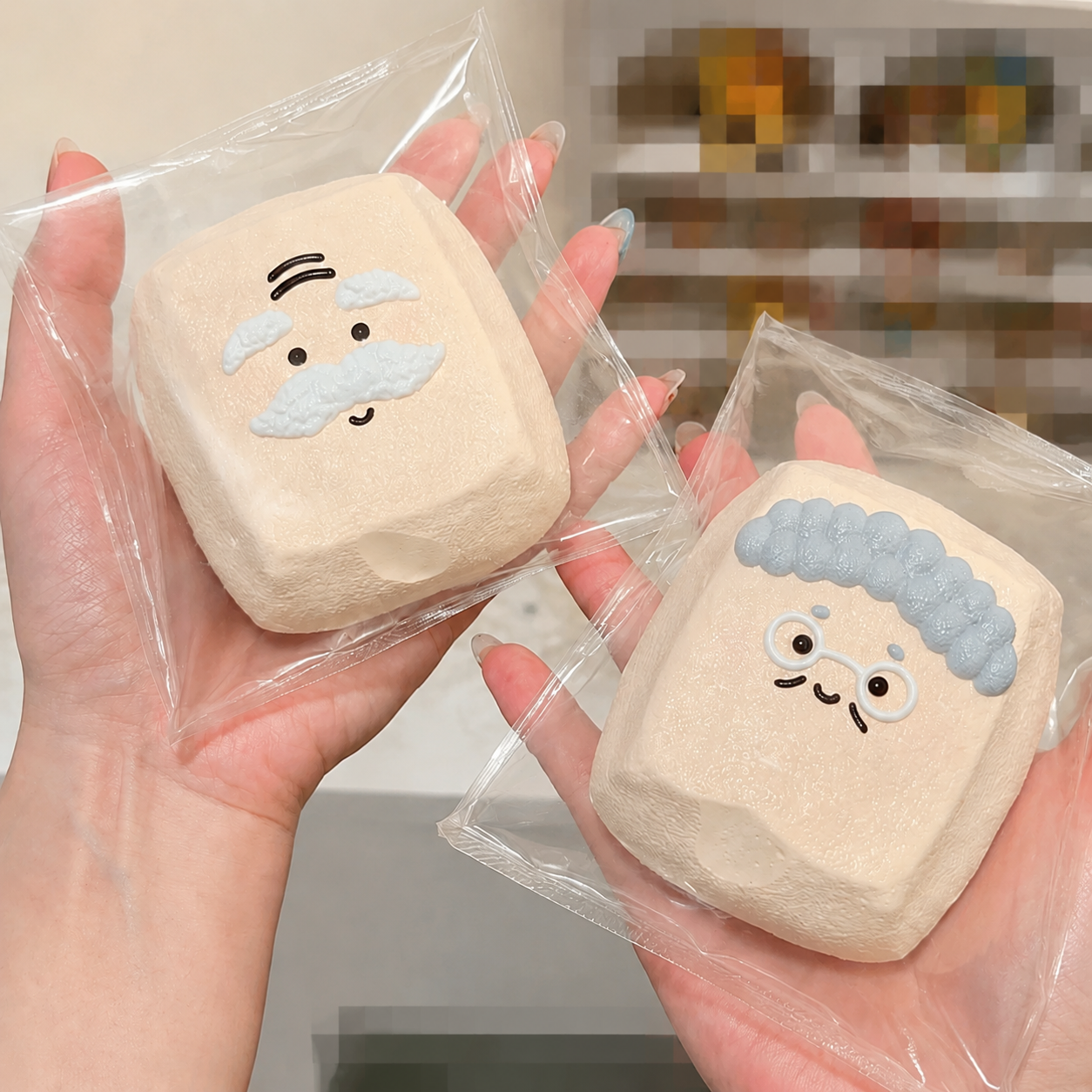 Tofu Old Man Squishy